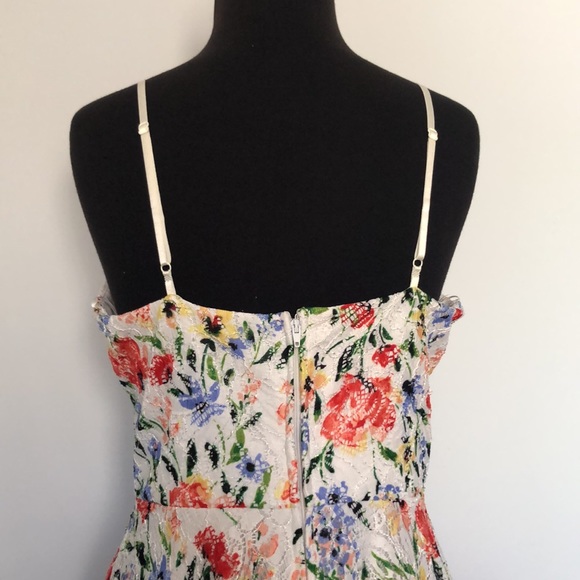 Floral Lace Fit and Flare Dress - Picture 5 of 6